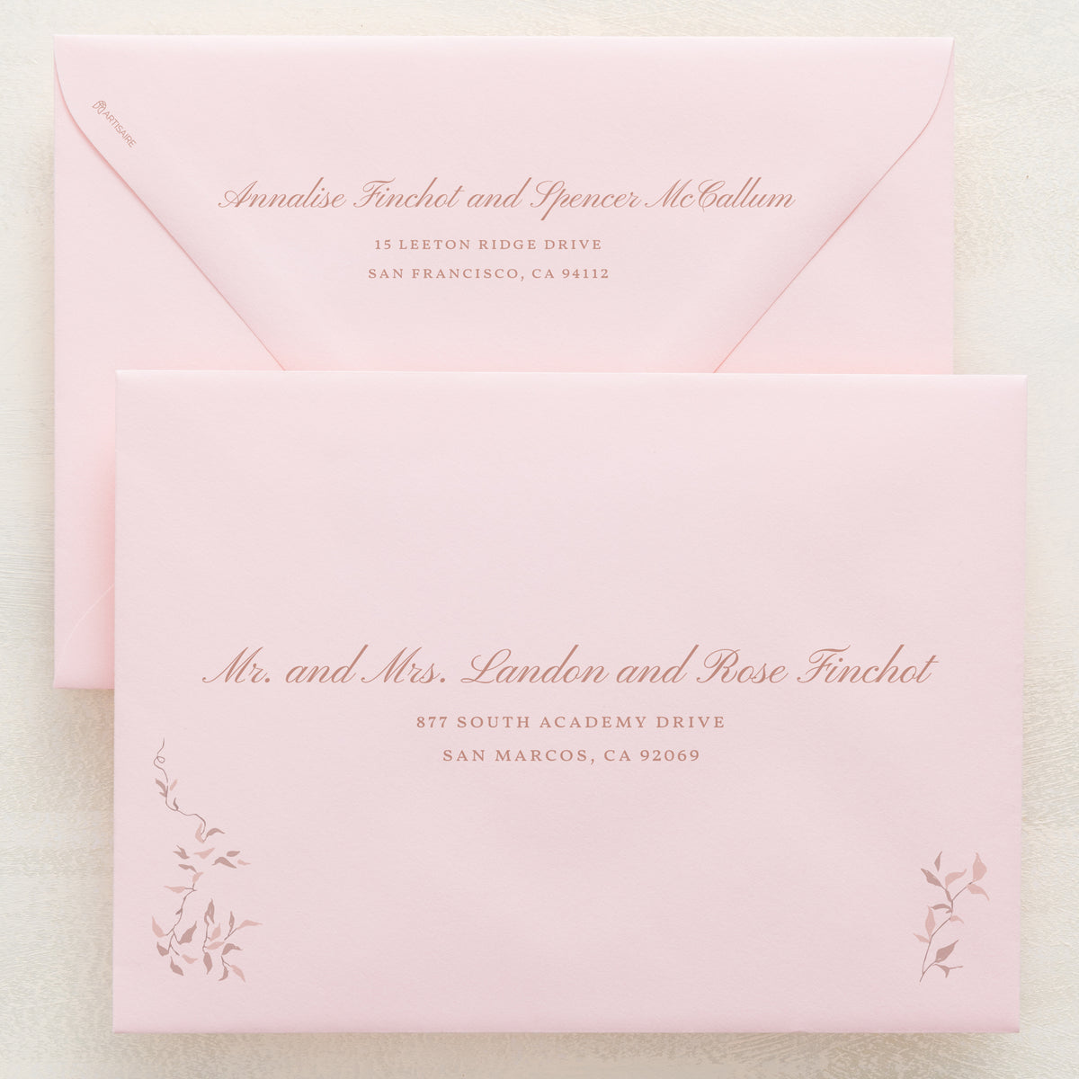 Enchantment Addressed Envelopes