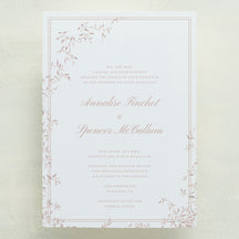 (Sample) Enchantment Wedding Invitations