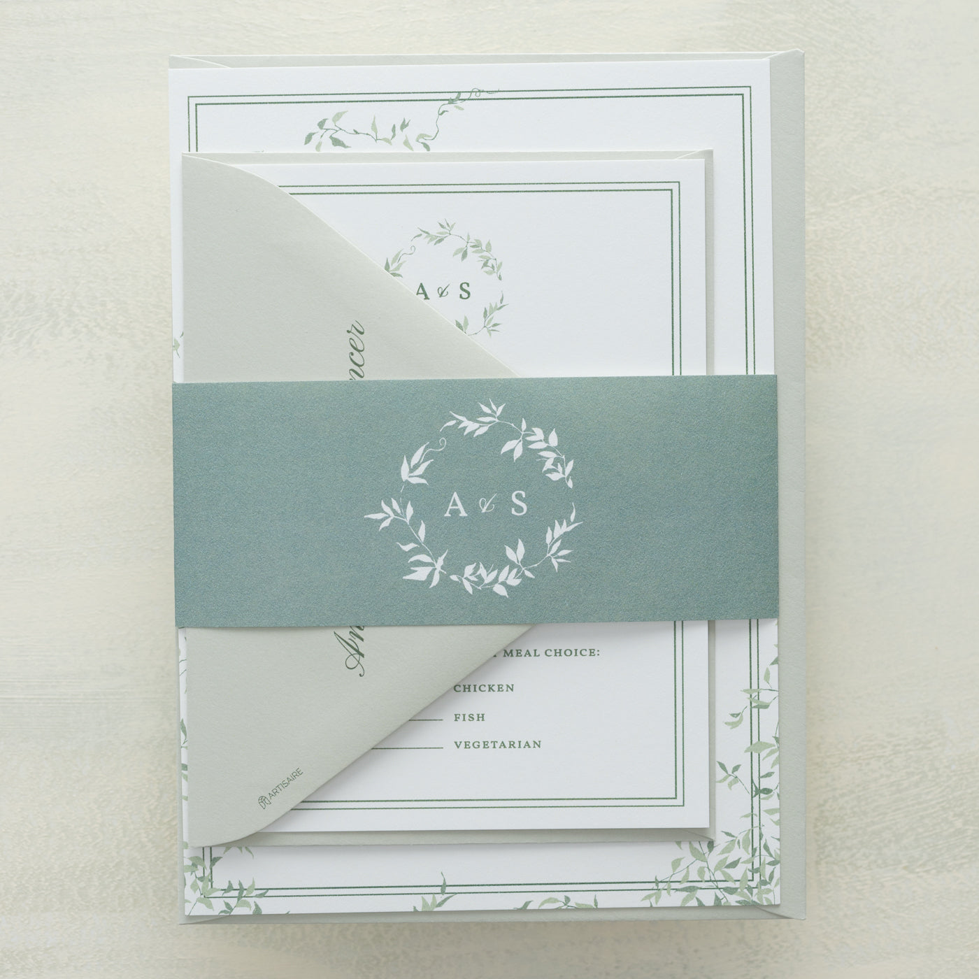 (Sample) Enchantment Wedding Invitations