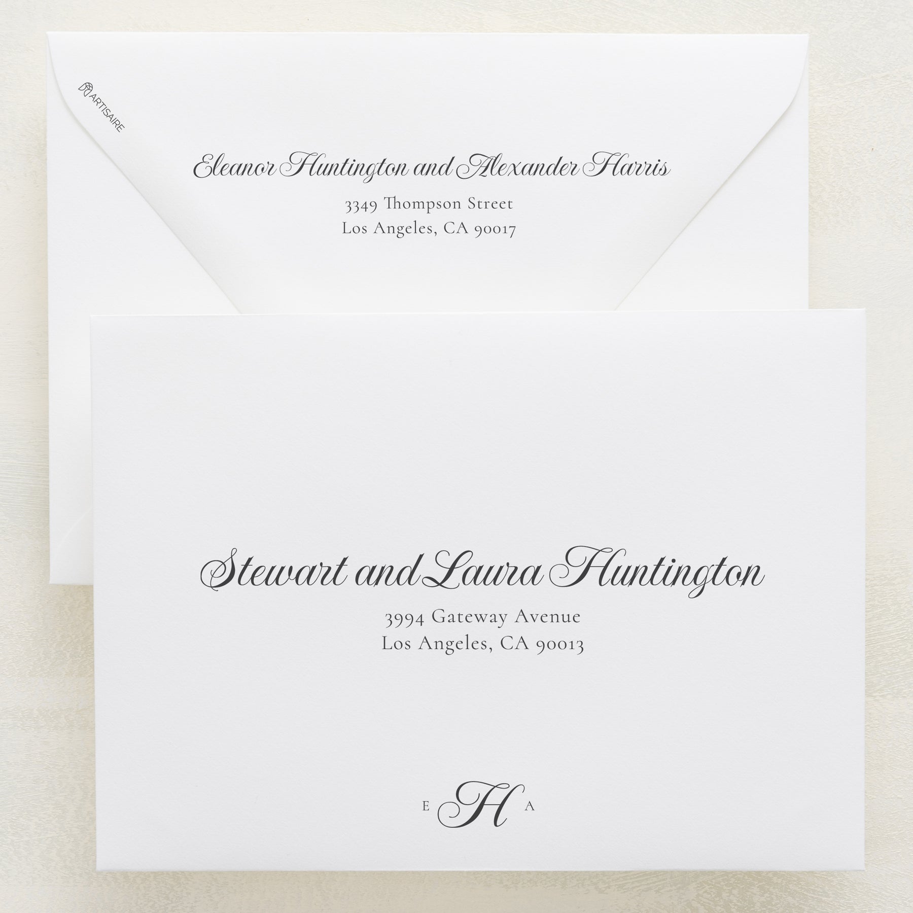 Monroe Addressed Envelopes