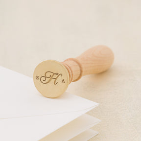 Monroe Monogram Wax Stamp