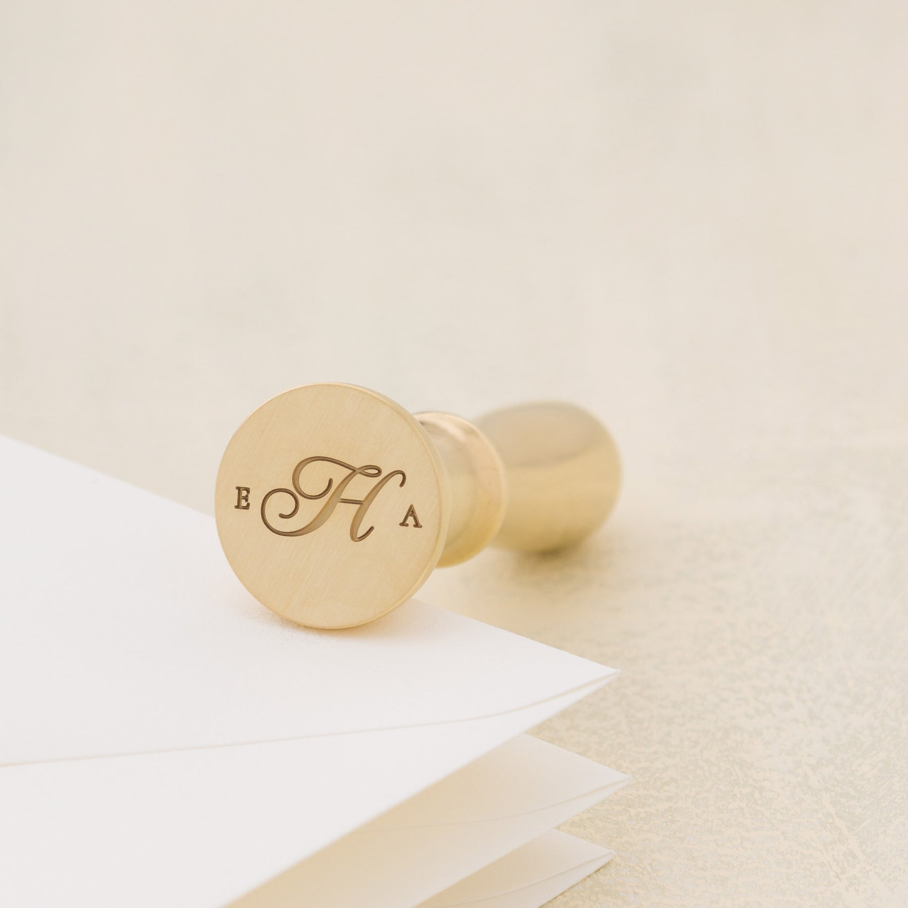 Monroe Monogram Wax Stamp