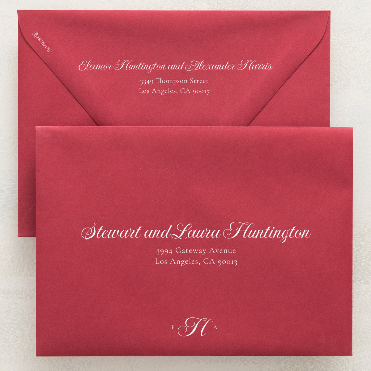 Monroe Addressed Envelopes