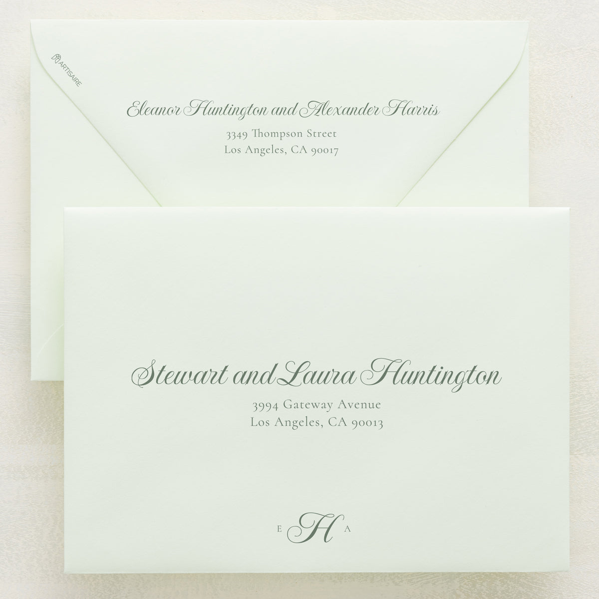 Monroe Addressed Envelopes