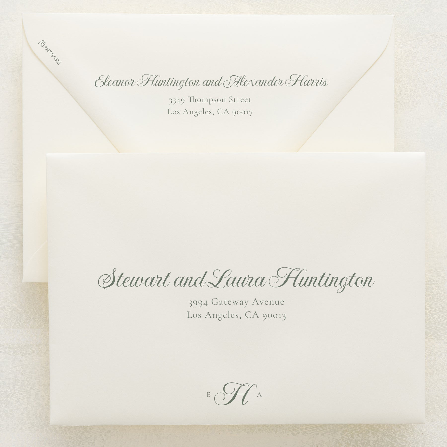 Monroe Addressed Envelopes