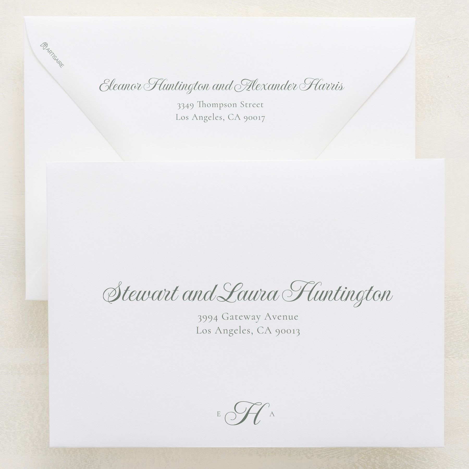 Monroe Addressed Envelopes