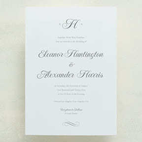 (Sample) Monroe Wedding Invitations