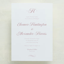 (Sample) Monroe Wedding Invitations