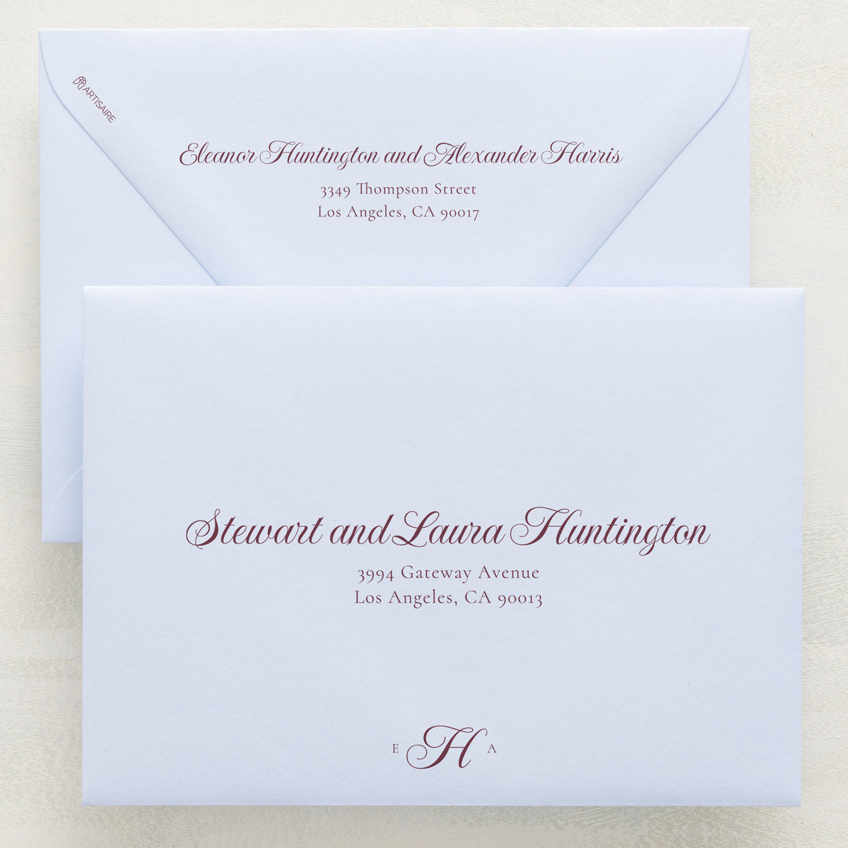 Monroe Addressed Envelopes