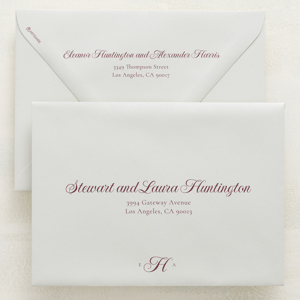 Monroe Addressed Envelopes