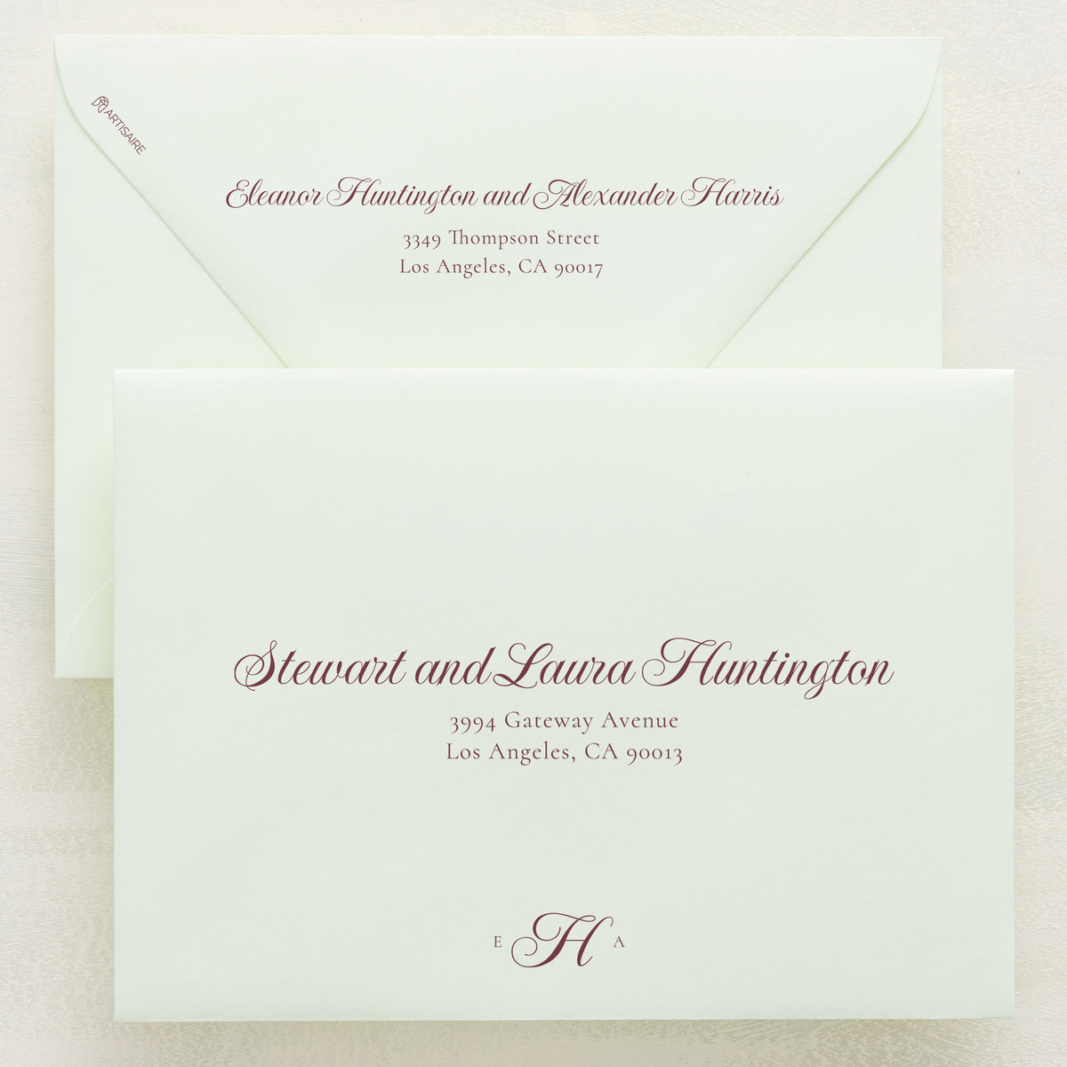 Monroe Addressed Envelopes