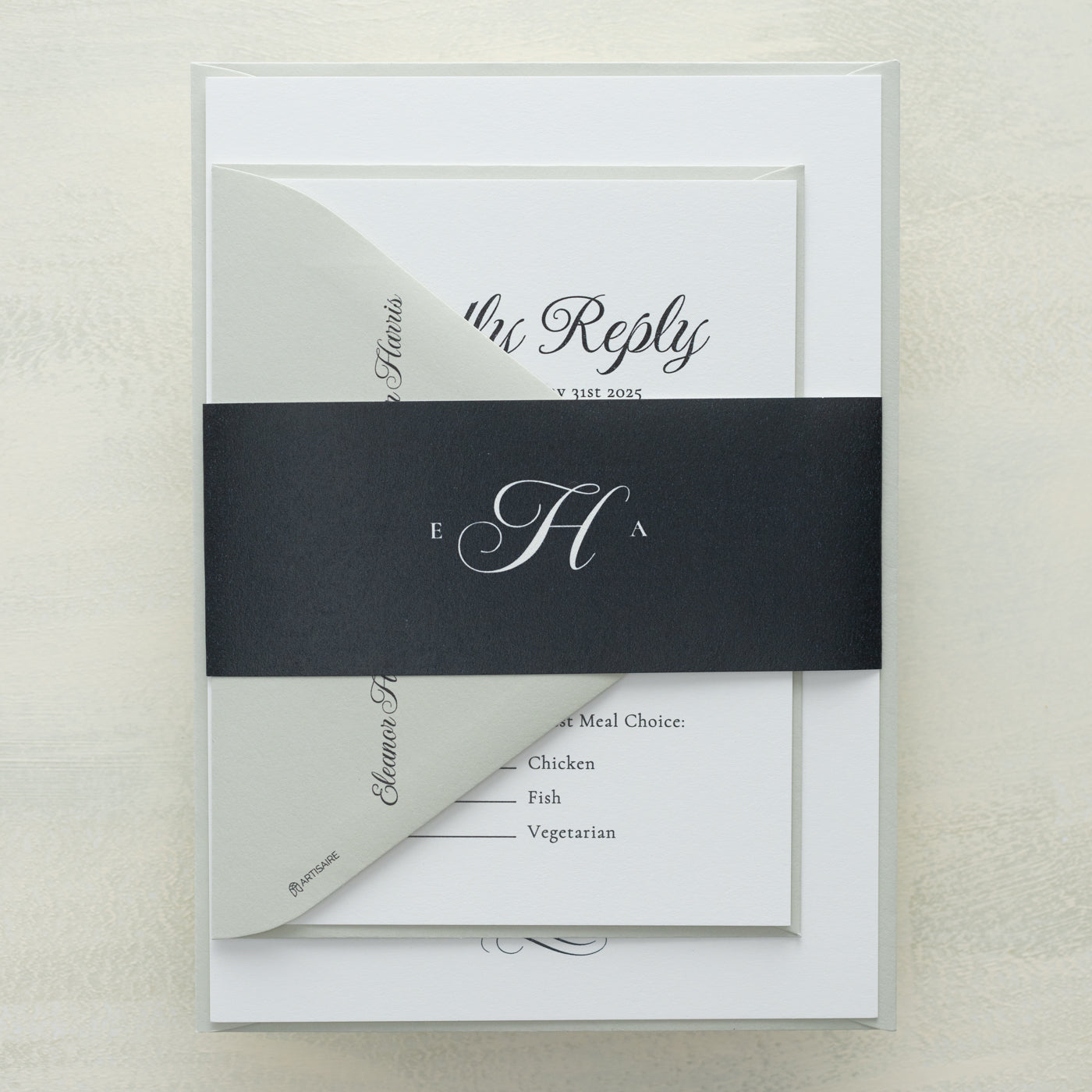 (Sample) Monroe Wedding Invitations