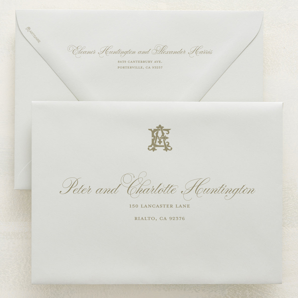 Maison Addressed Envelopes