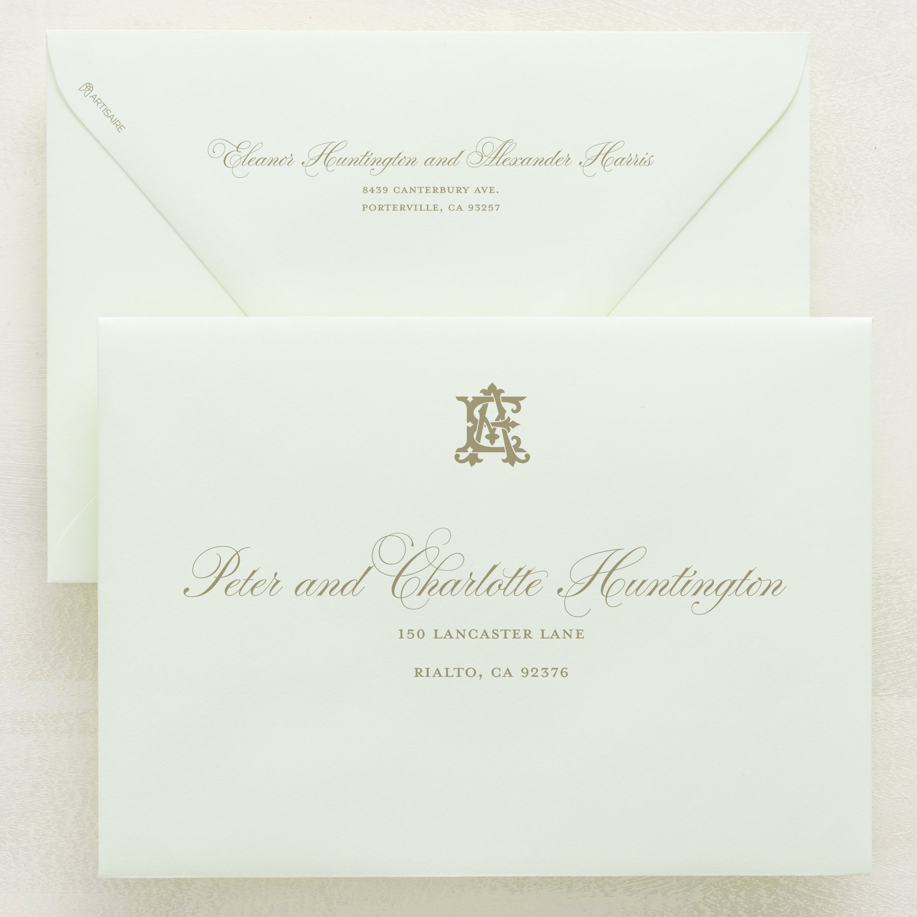 Maison Addressed Envelopes