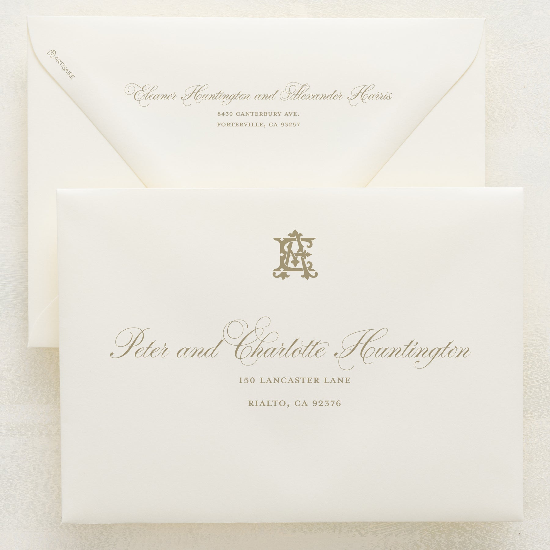 Maison Addressed Envelopes