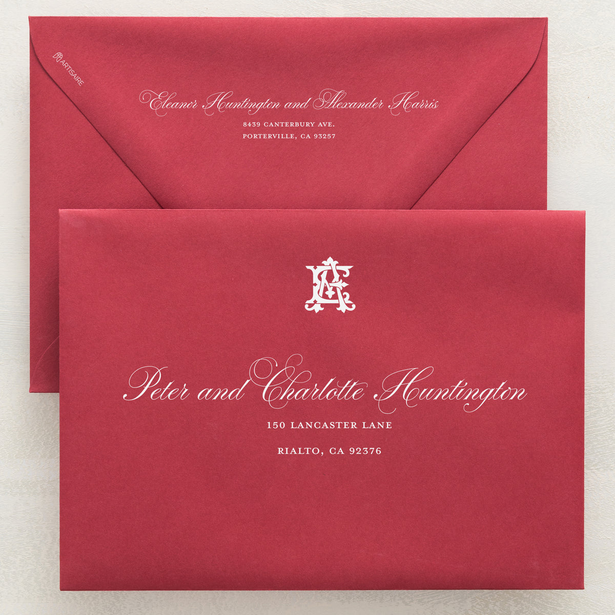 Maison Addressed Envelopes