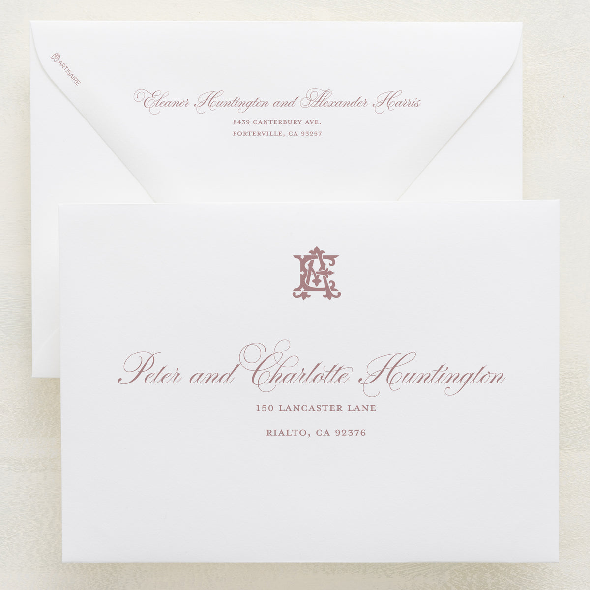 Maison Addressed Envelopes