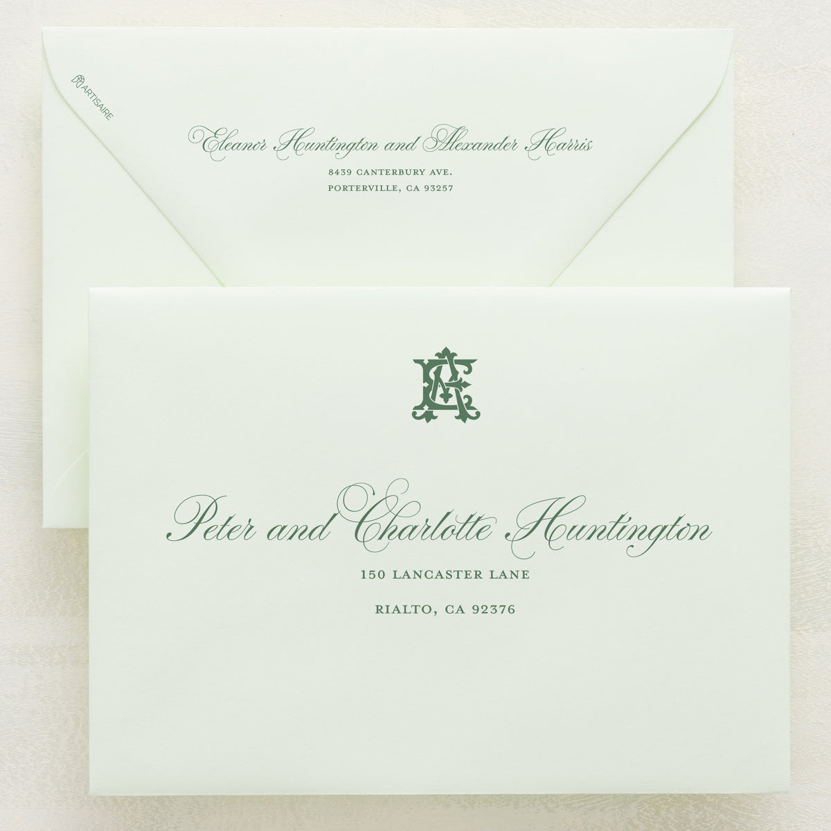 Maison Addressed Envelopes