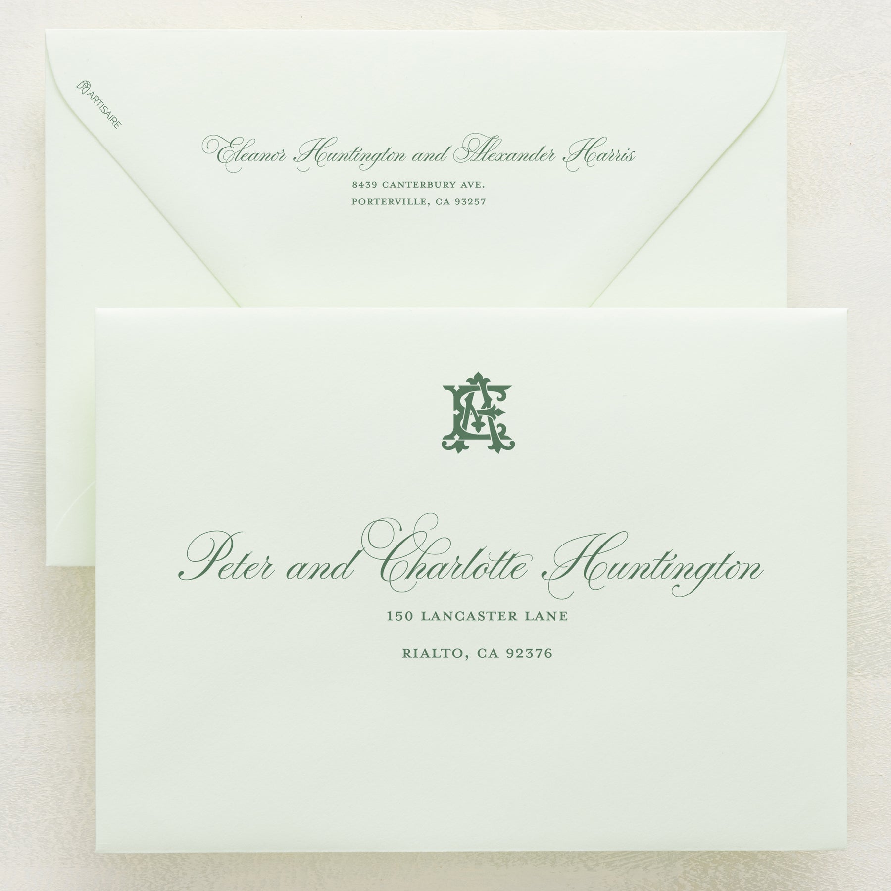 Maison Addressed Envelopes