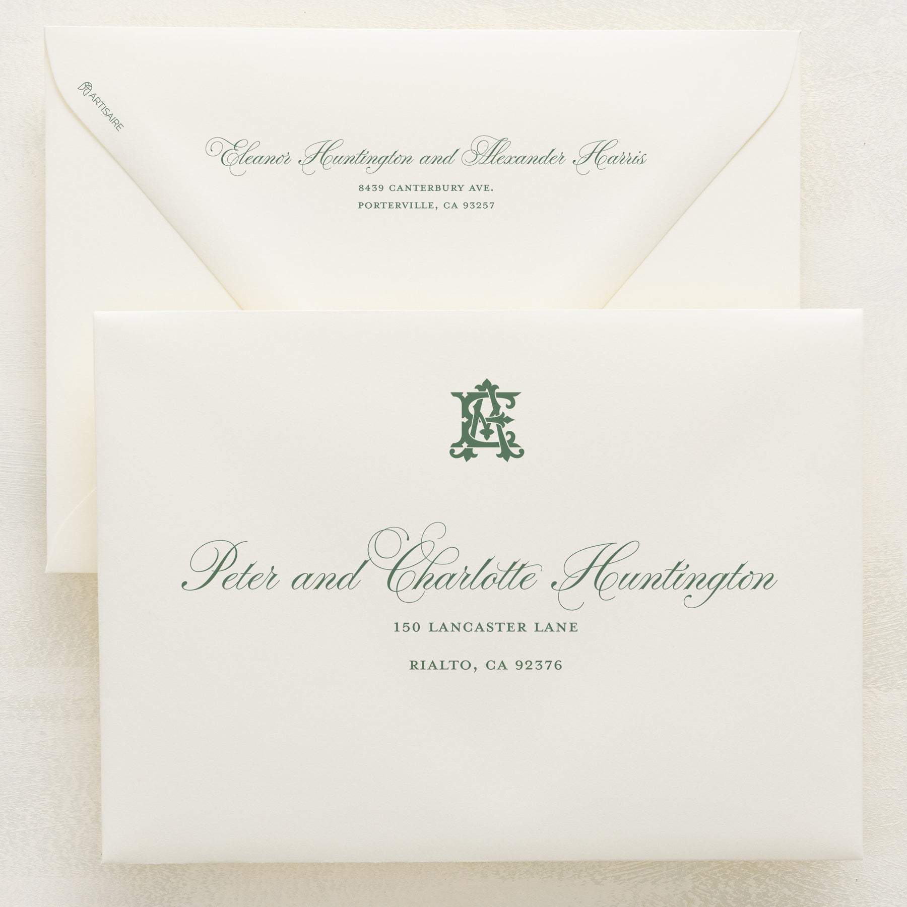 Maison Addressed Envelopes