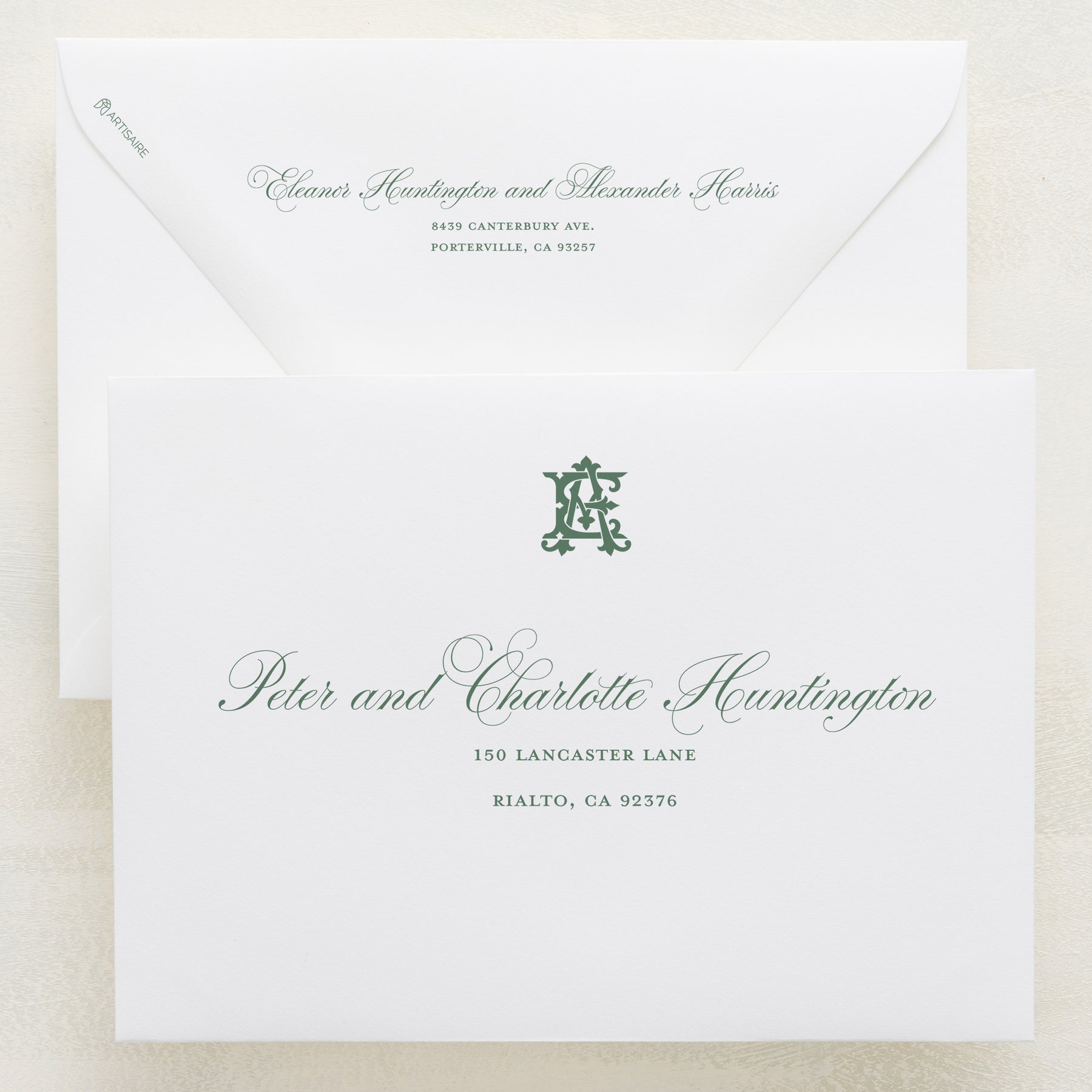 Maison Addressed Envelopes