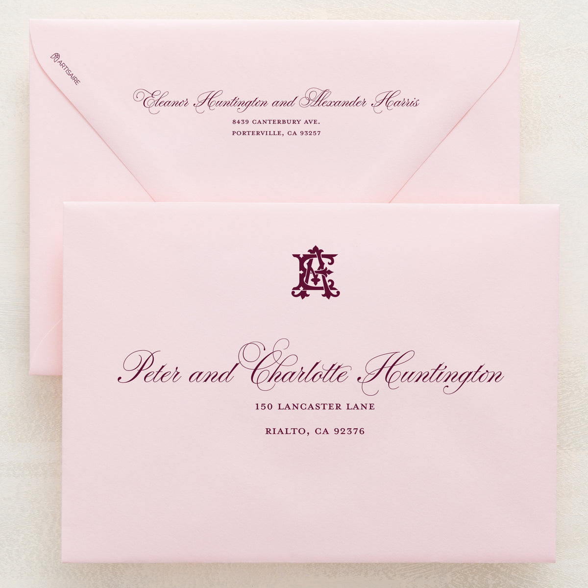 Maison Addressed Envelopes