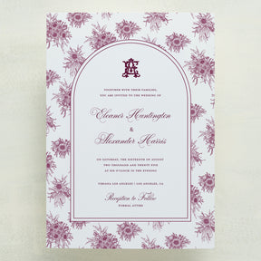 (Sample) Maison Wedding Invitations