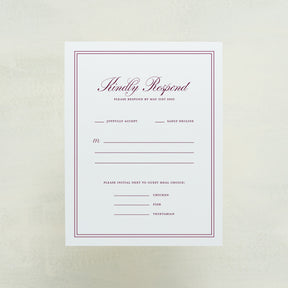 Maison RSVP Cards