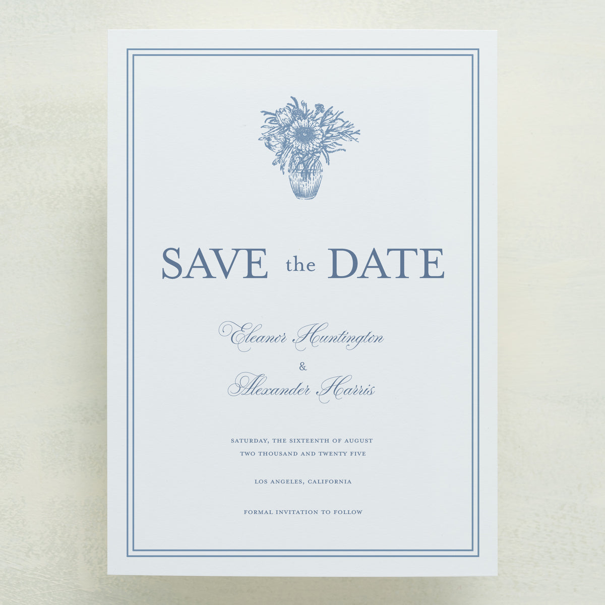 Maison Save The Date