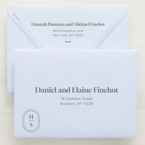 (Sample) Manhattan Addressed Envelopes