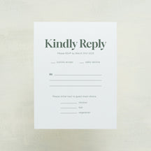 Manhattan RSVP Cards