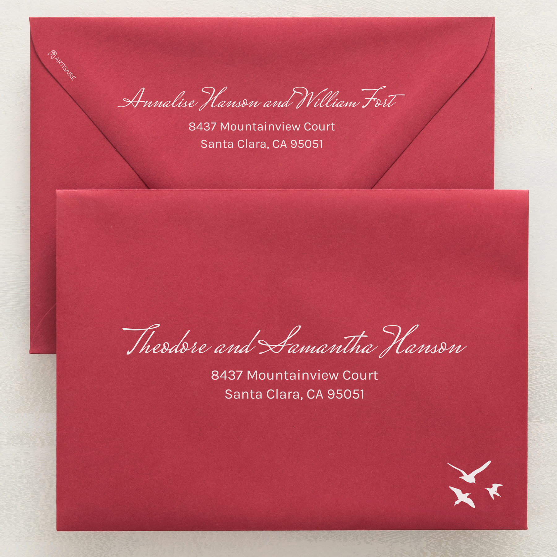 Whisked Away Addressed Envelopes