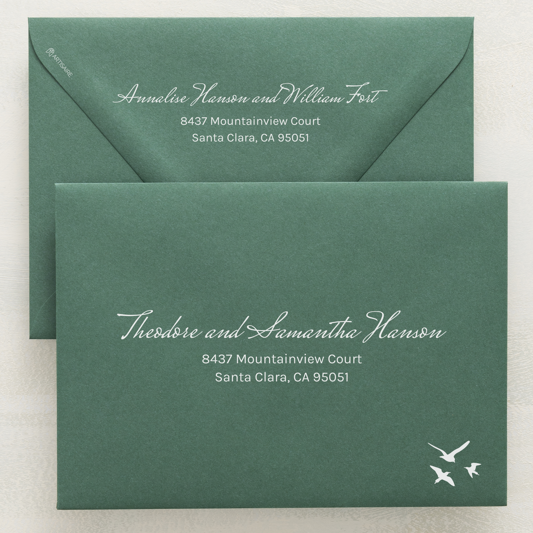 Whisked Away Addressed Envelopes