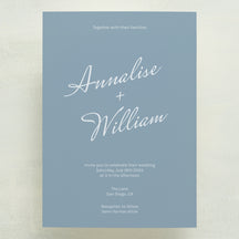 (Sample) Whisked Away Wedding Invitations