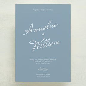 (Sample) Whisked Away Wedding Invitations