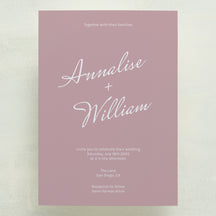 Whisked Away Wedding Invitations (Sample)