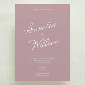 (Sample) Whisked Away Wedding Invitations