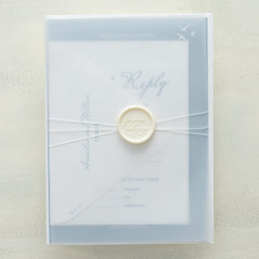 Whisked Away Wedding Invitations (Sample)