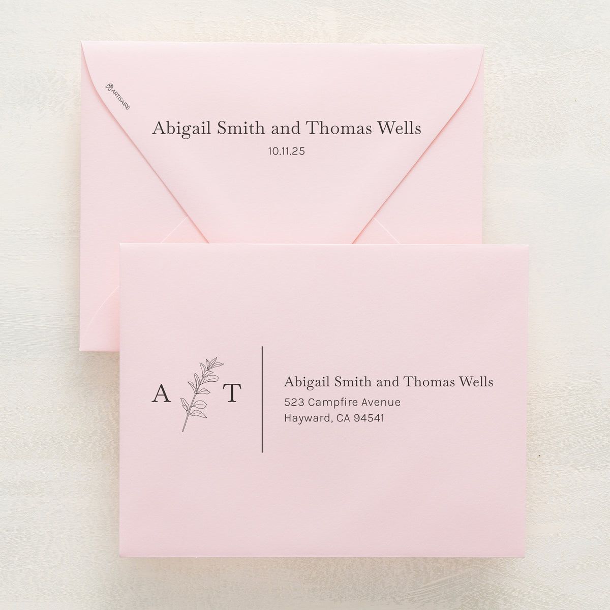 Embellished Reply Envelopes