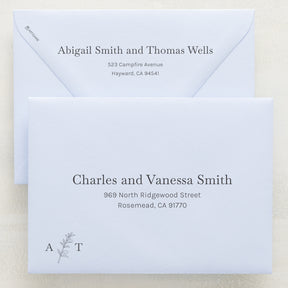 Embellished Addressed Envelopes