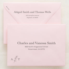 Embellished Addressed Envelopes