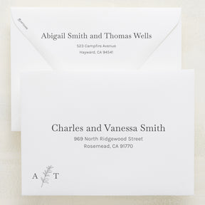 Embellished Addressed Envelopes