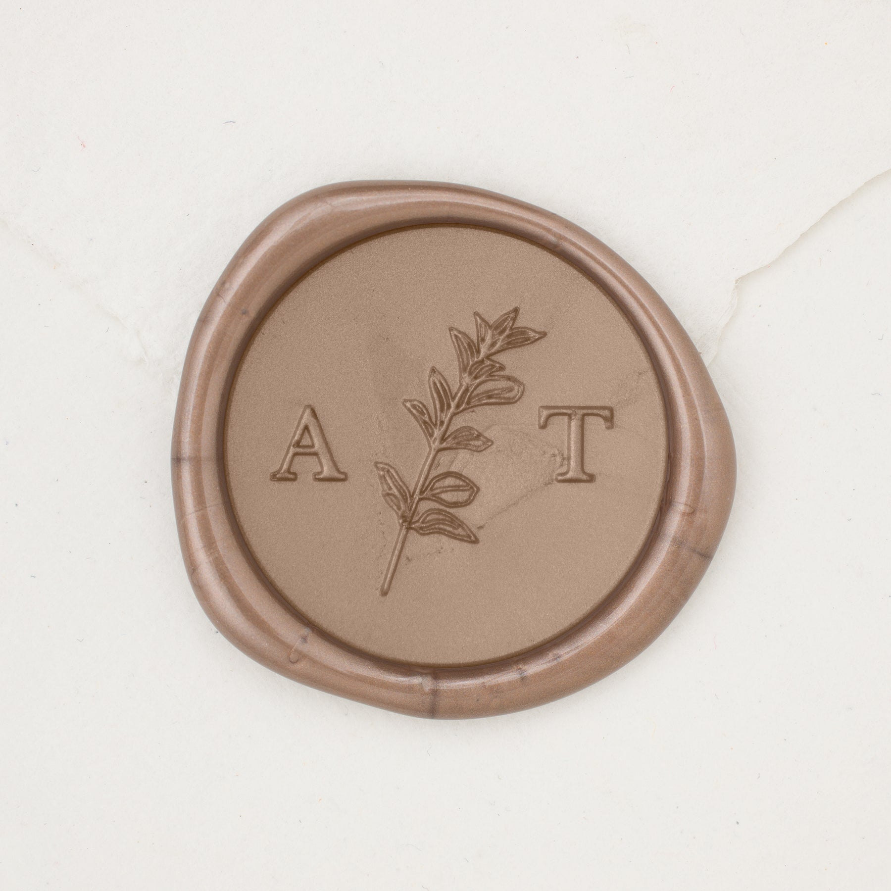 Embellished Monogram Wax Seals