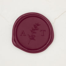 Embellished Monogram Wax Seals