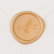 Embellished Monogram Wax Seals