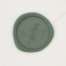 Embellished Monogram Wax Seals