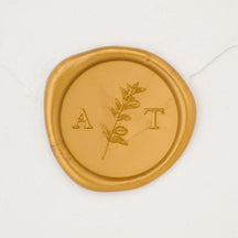 Embellished Monogram Wax Seals