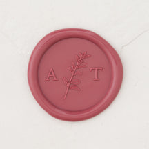 Embellished Monogram Wax Seals