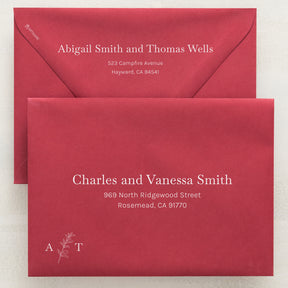 Embellished Addressed Envelopes