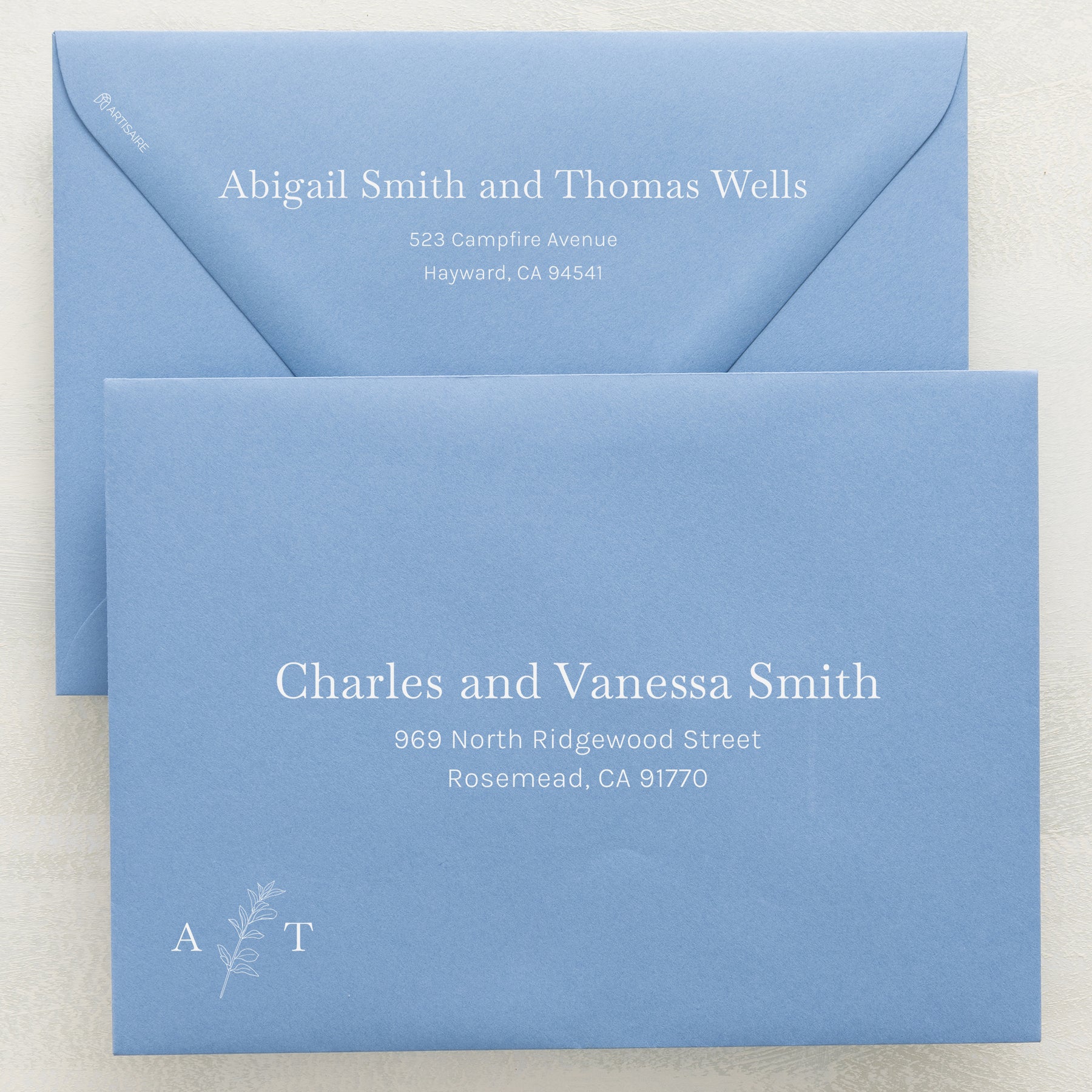 Embellished Addressed Envelopes